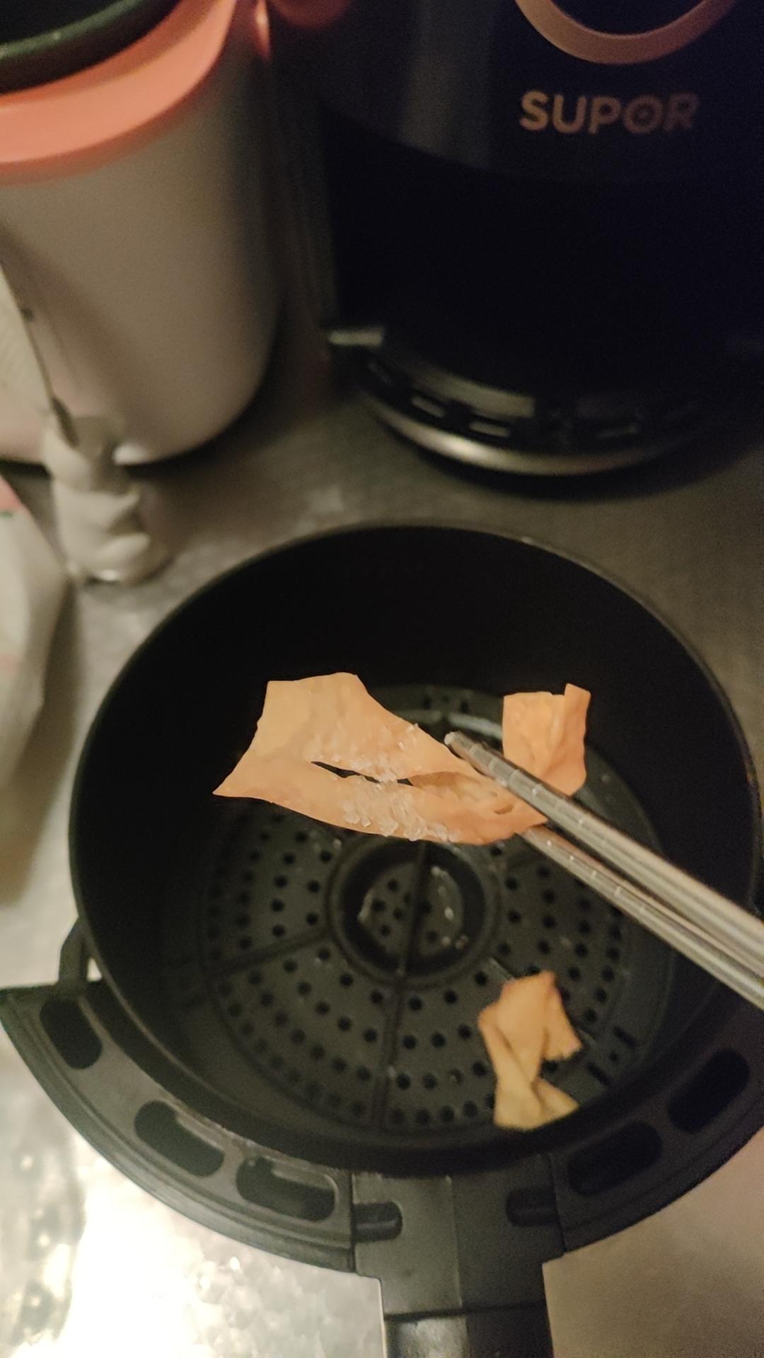 馄饨皮小零食