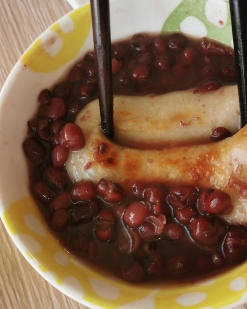 孤独的美食家同款_日式红豆年糕汤（软糯年糕✅）