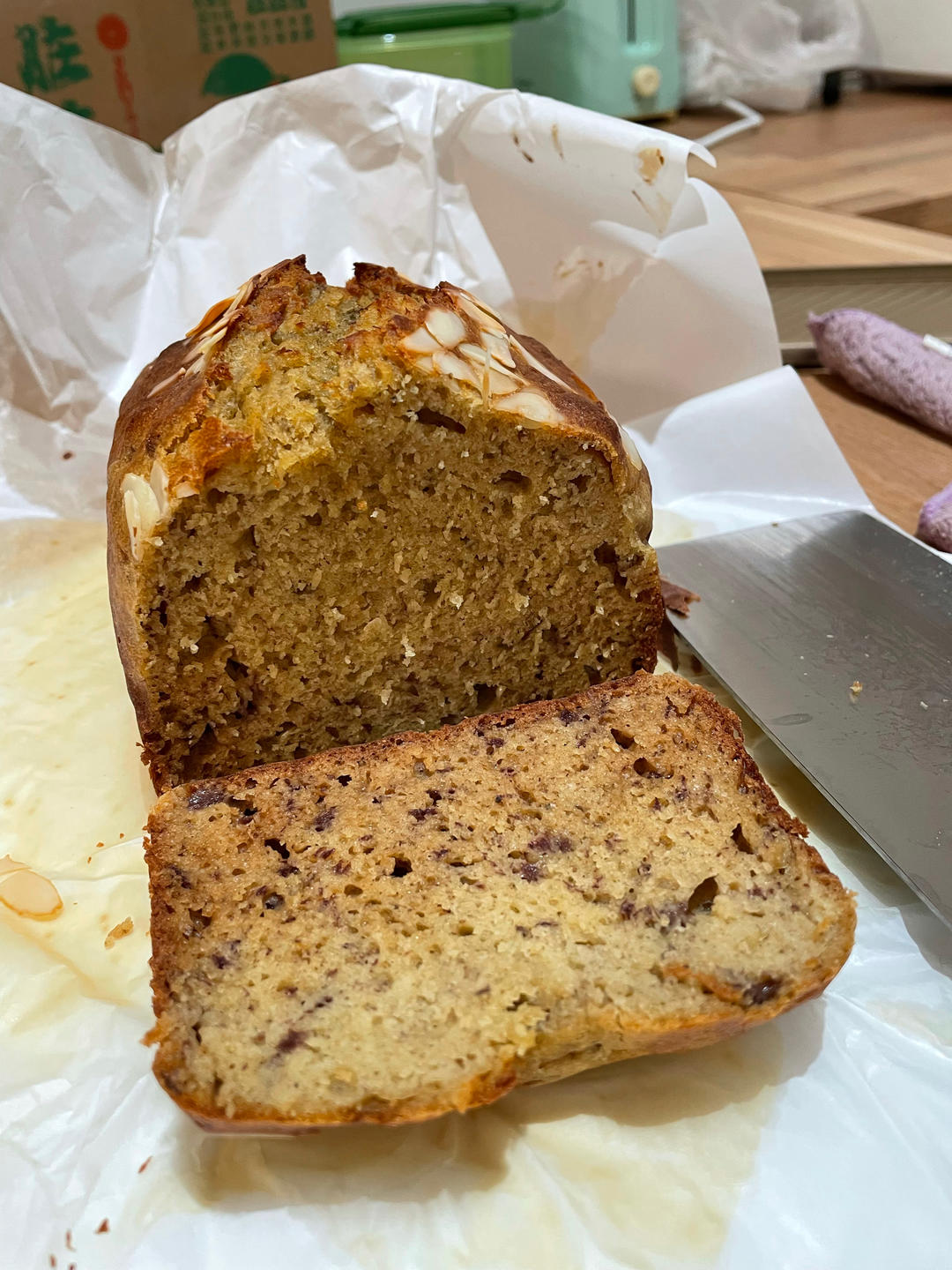 香蕉蛋糕 banana bread （非低糖）传统配方