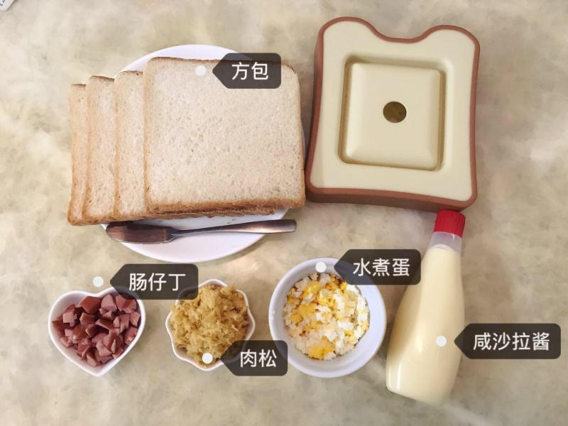 纯奶手撕吐司的做法 步骤1