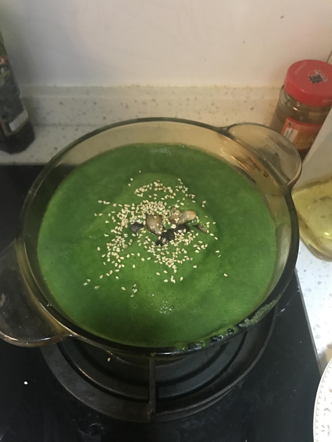 菠菜土豆浓汤的做法