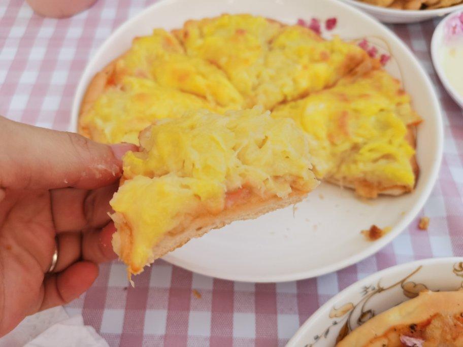超简单的披萨饼皮🍕