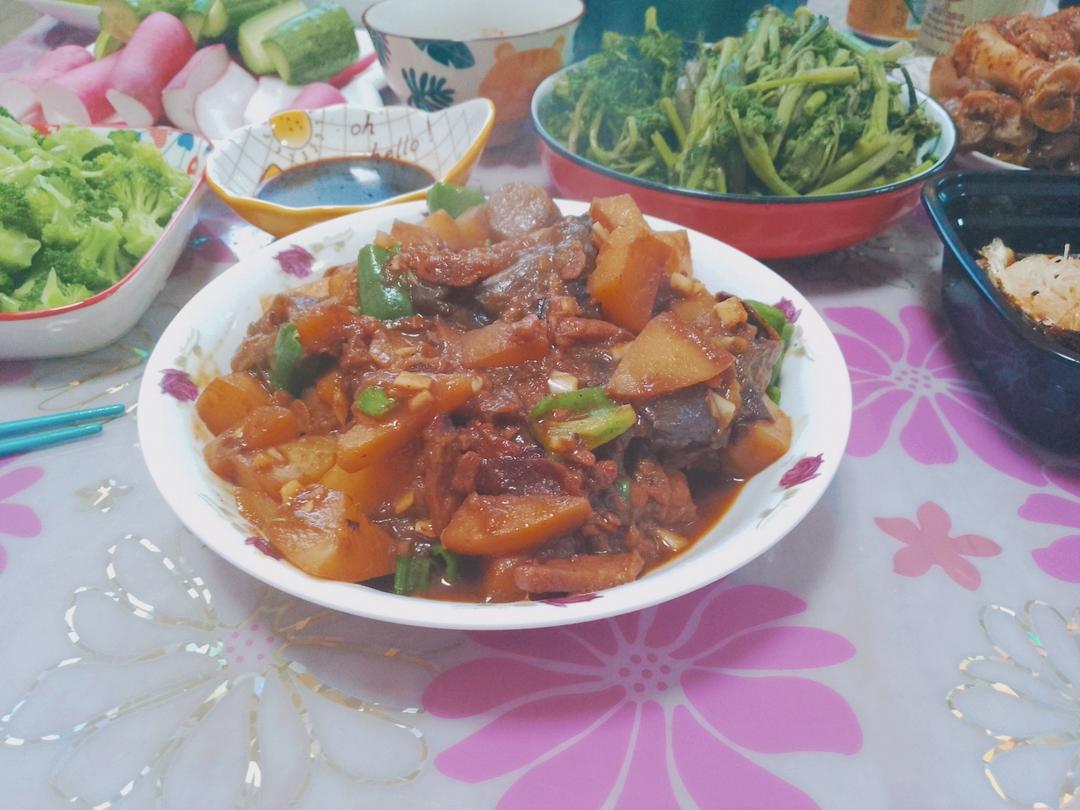 真正的正宗东北家常菜！茄子炖土豆