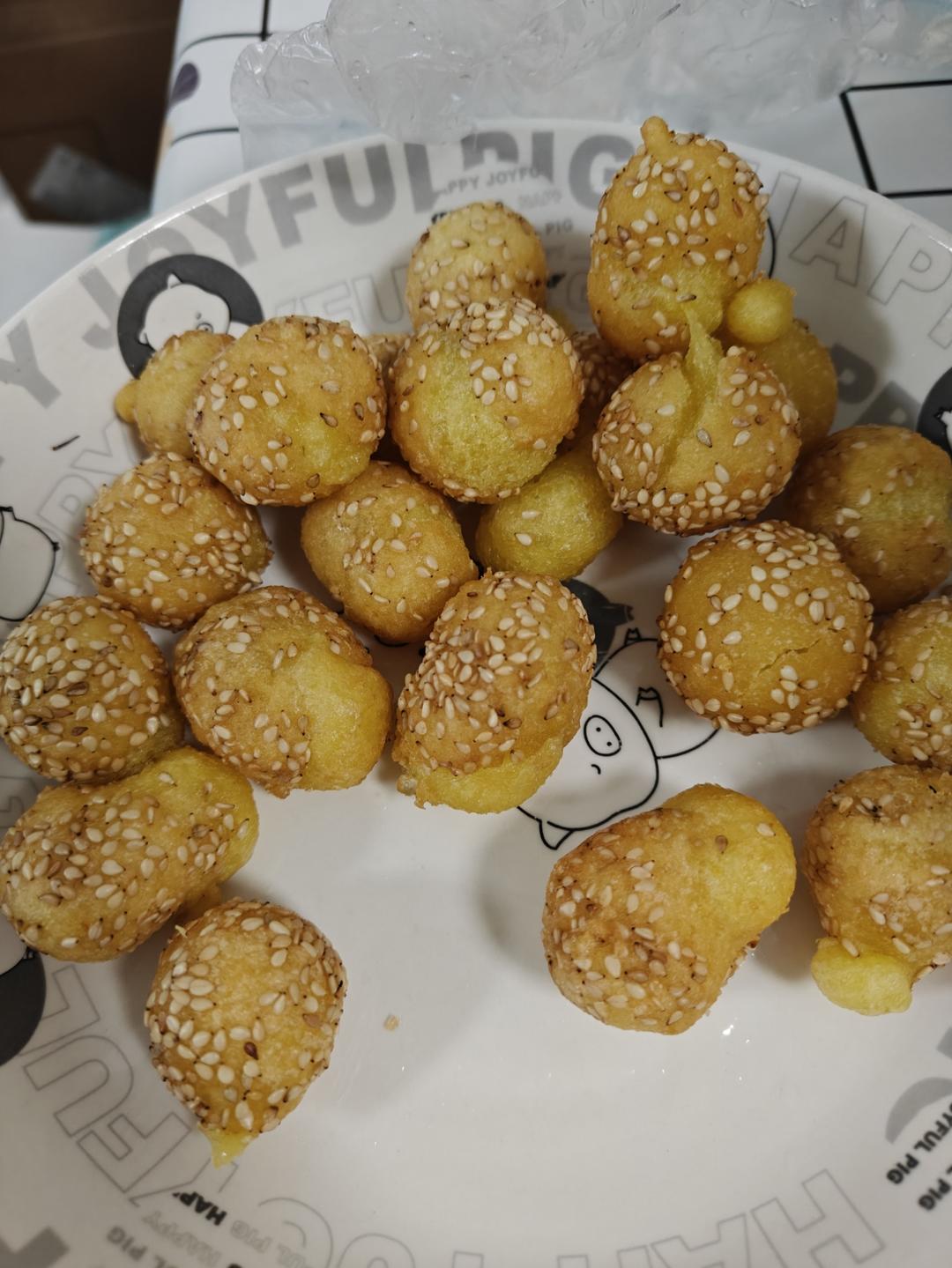 简单易学南瓜丸子