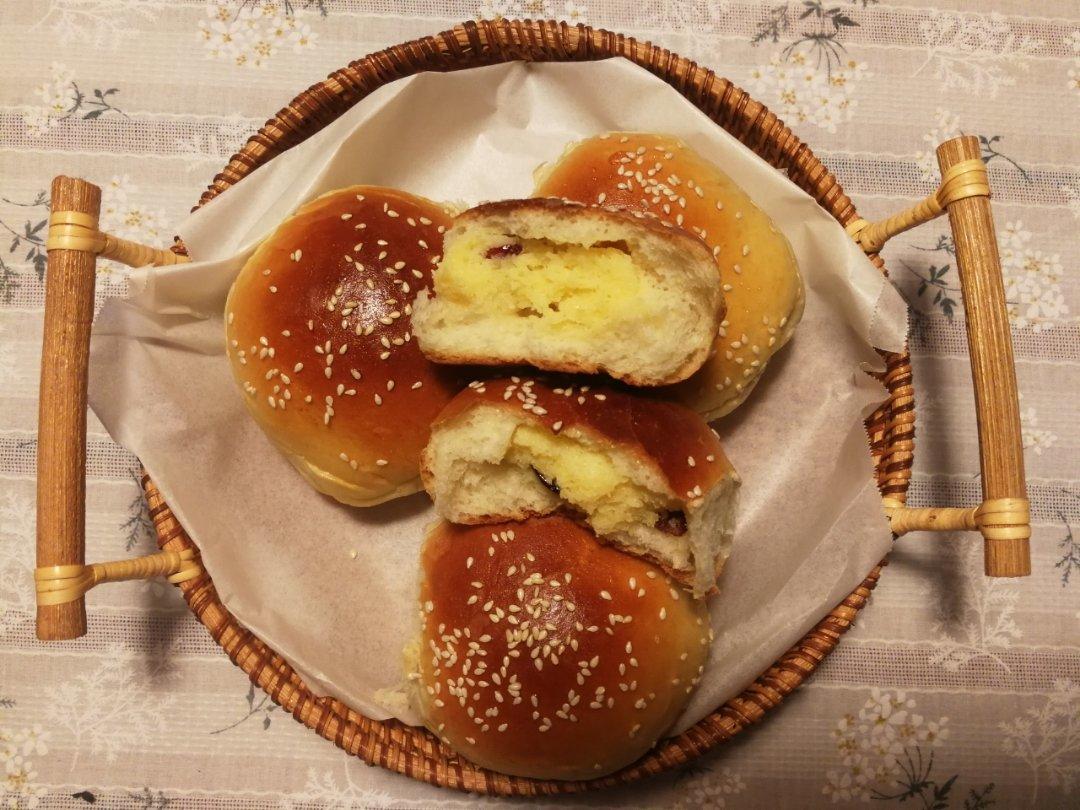 蔓越莓奶酥面包