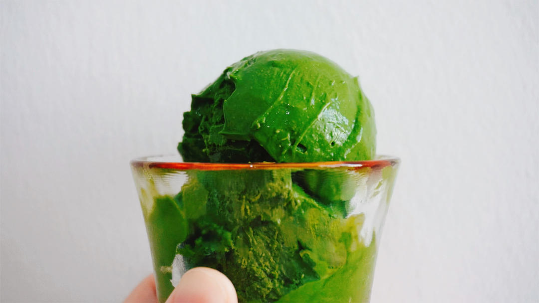 日式浓醇抹茶冰淇淋