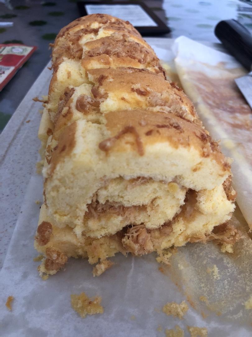 卷不裂的肉松蛋糕卷❗️咸香松软❗️一次成功❗️