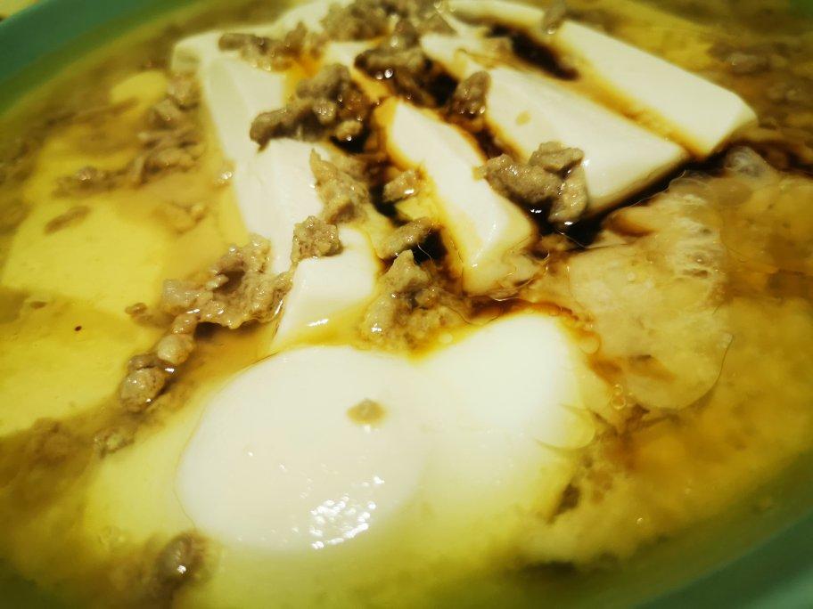 豆腐蒸肉沫