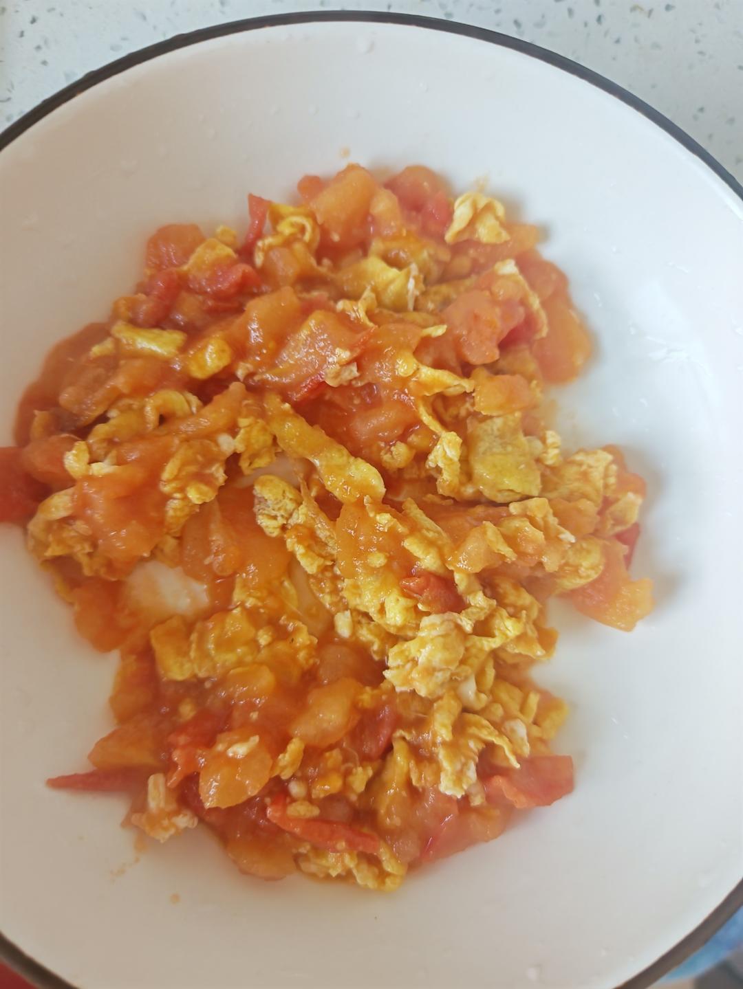 第一次做木须柿子