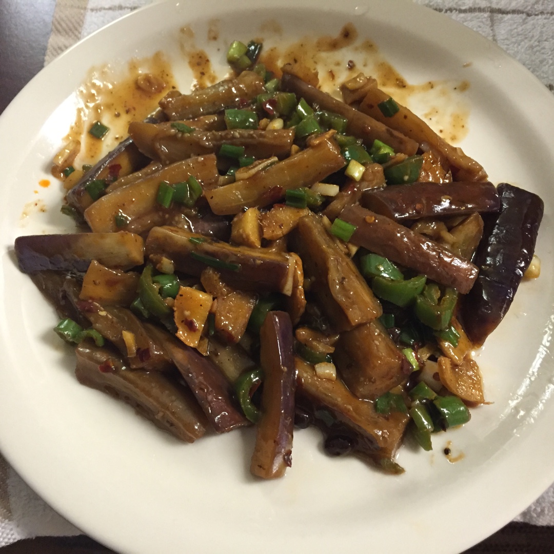 红烧肉沫茄子
