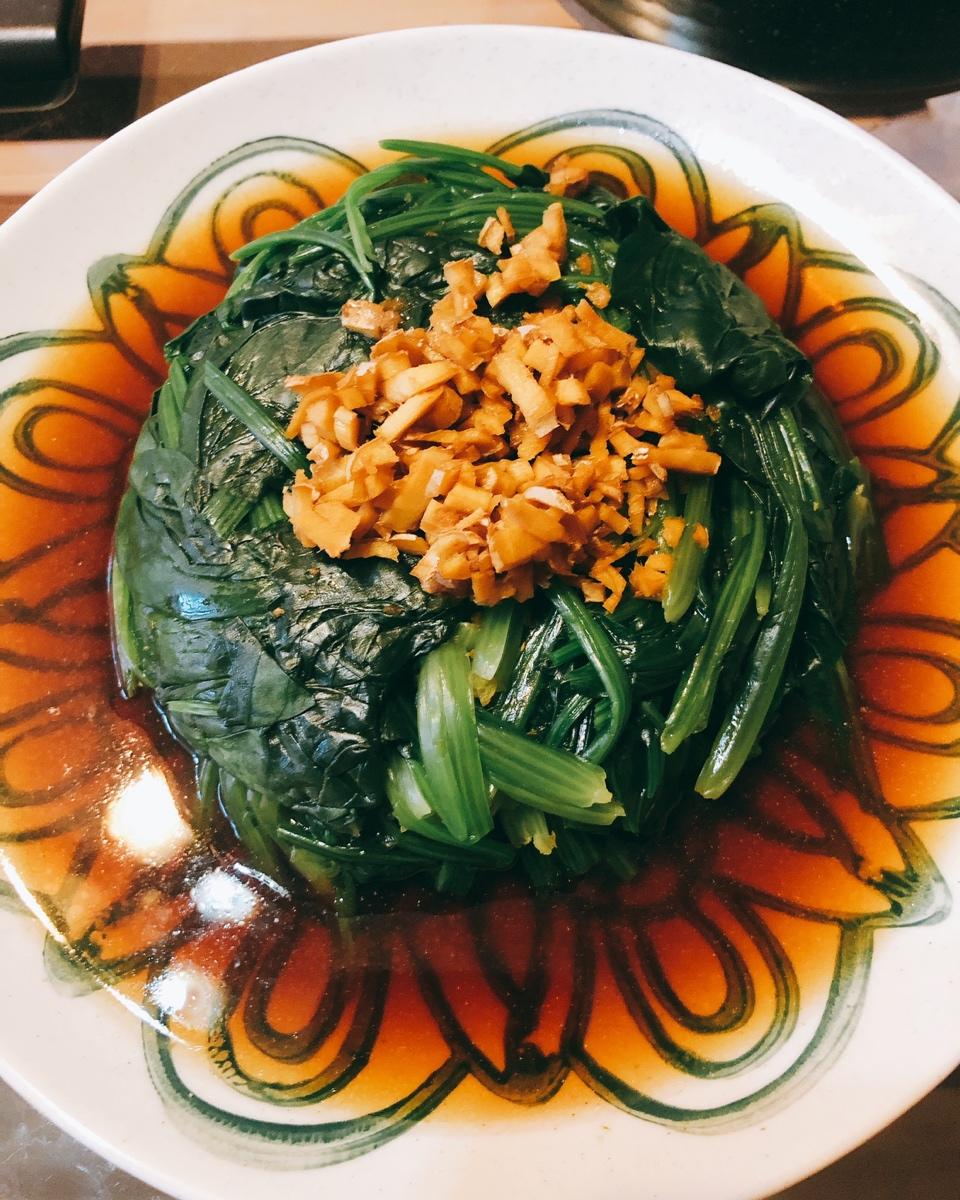 姜汁菠菜