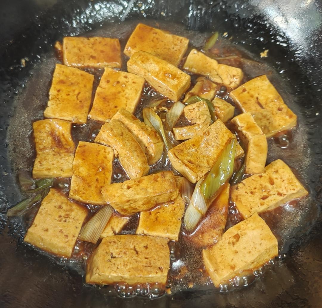家常葱烧豆腐