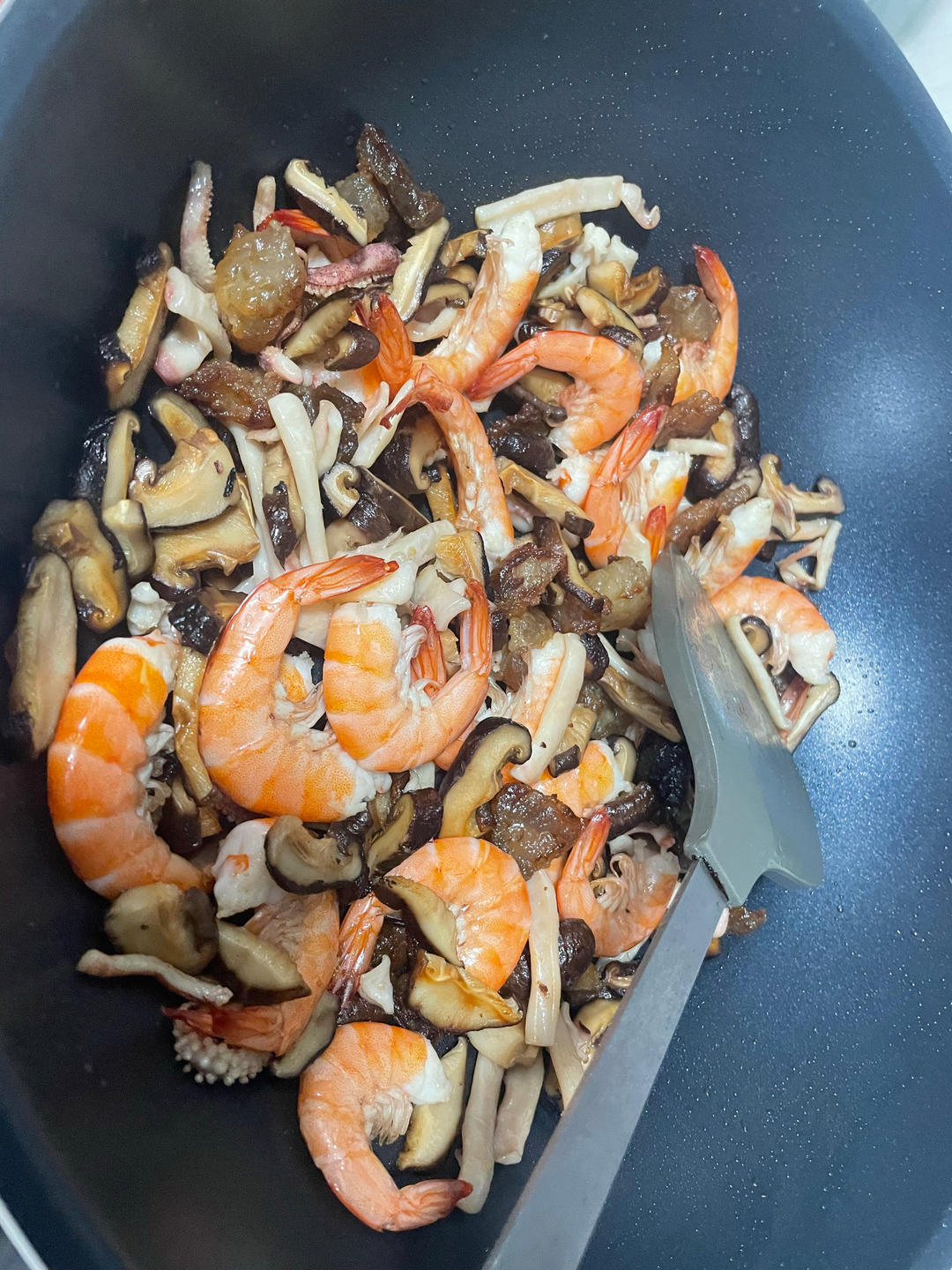 潮汕-春菜炒饭的做法 步骤5