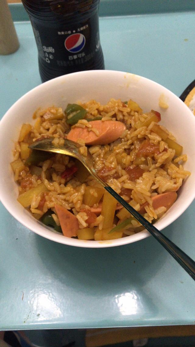 番茄土豆烩饭～超好吃的快手晚餐的做法