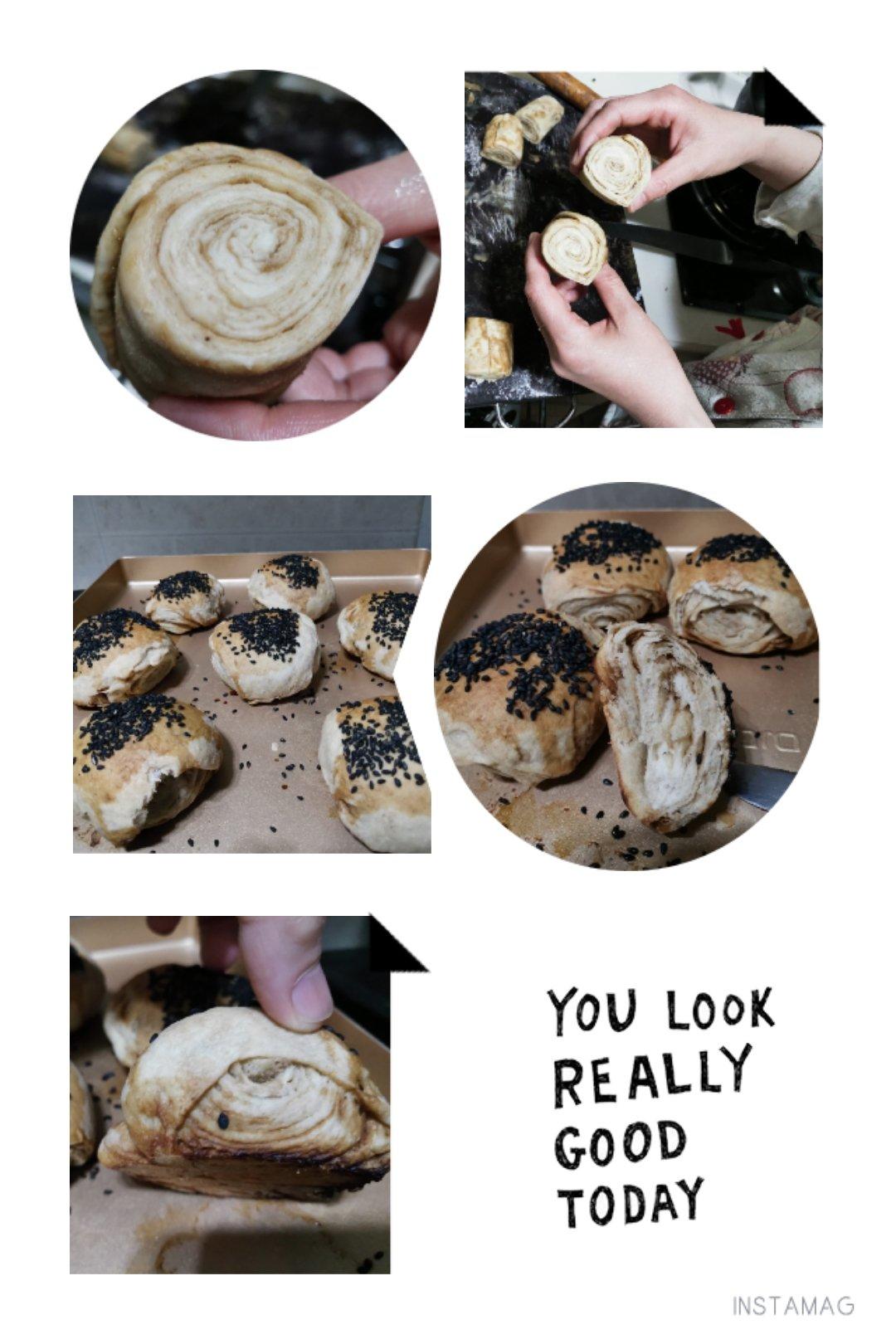 芝麻酱烧饼（我不叫千层饼）