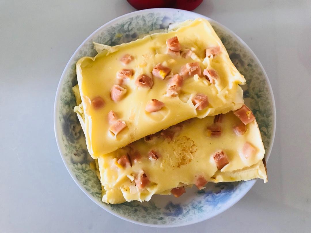 葱花蛋饼（快手营养早餐）