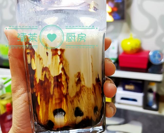 网红黑糖珍珠奶茶（附珍珠做法）