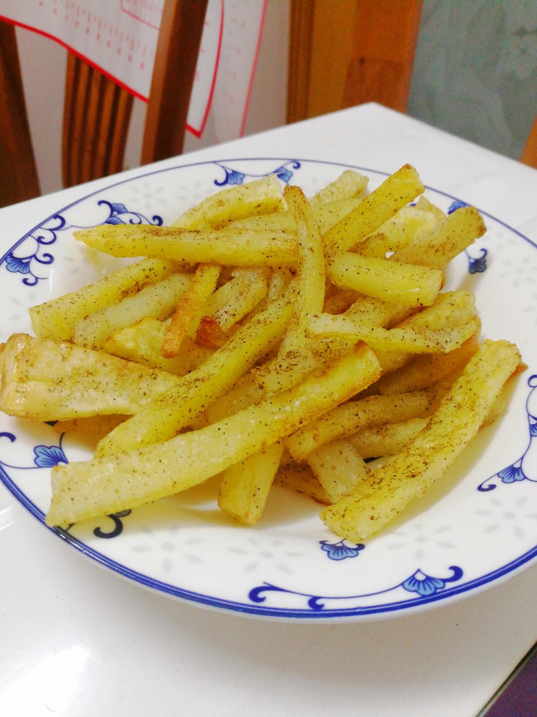 2勺油搞定炸薯条（烤箱版 ）