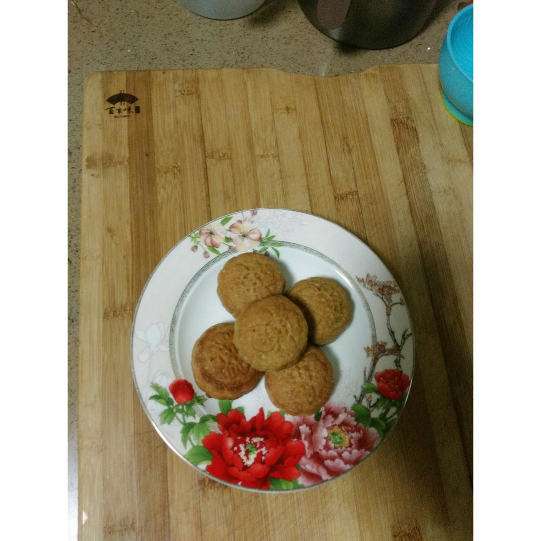 五仁月饼～不用转化糖浆的版本