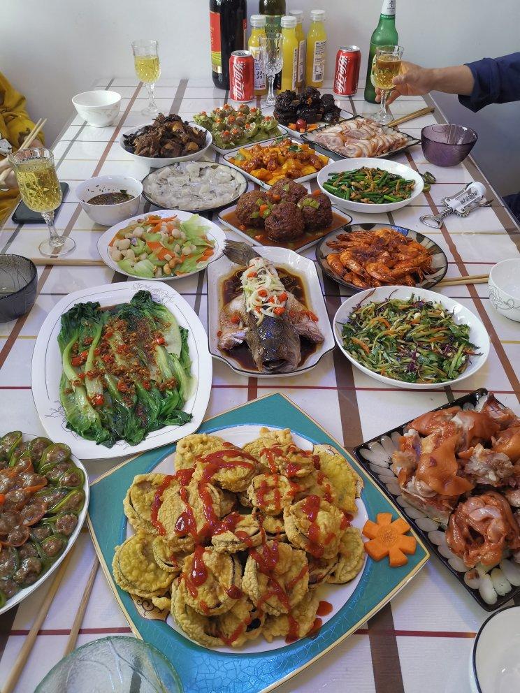 味蕾奇缘做的2021年夜饭