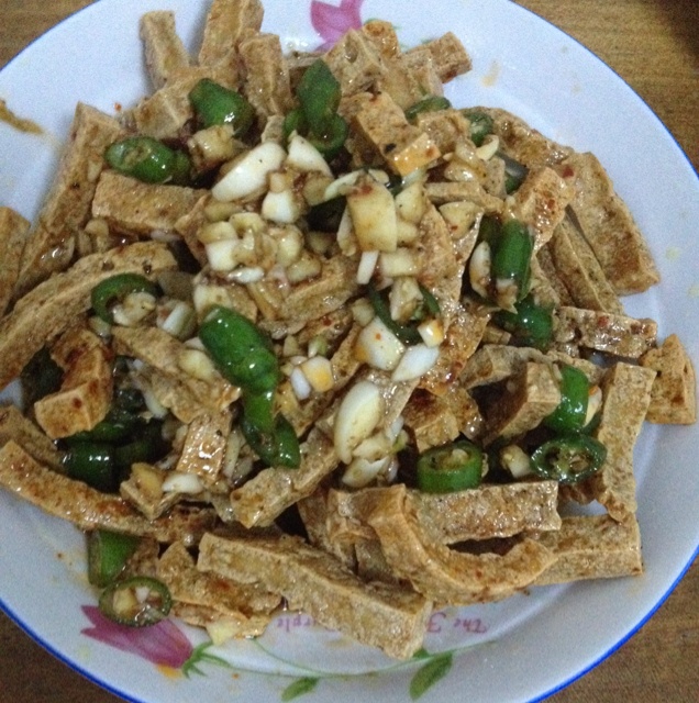 口味炸豆腐