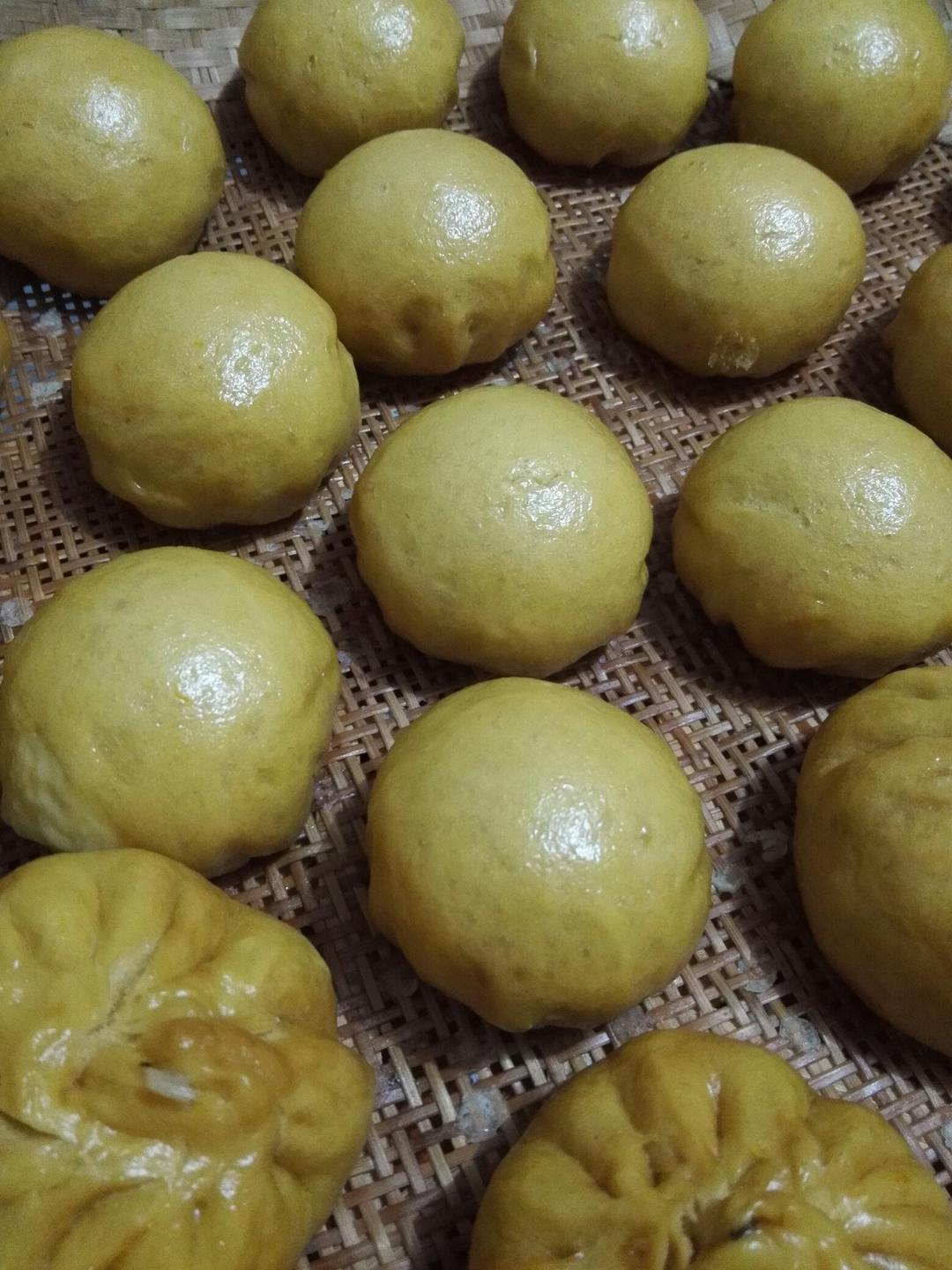 老面南瓜馒头的做法