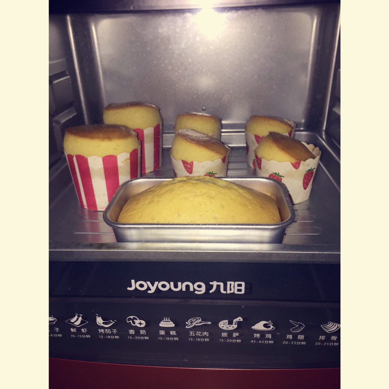 香喷喷的马芬蛋糕