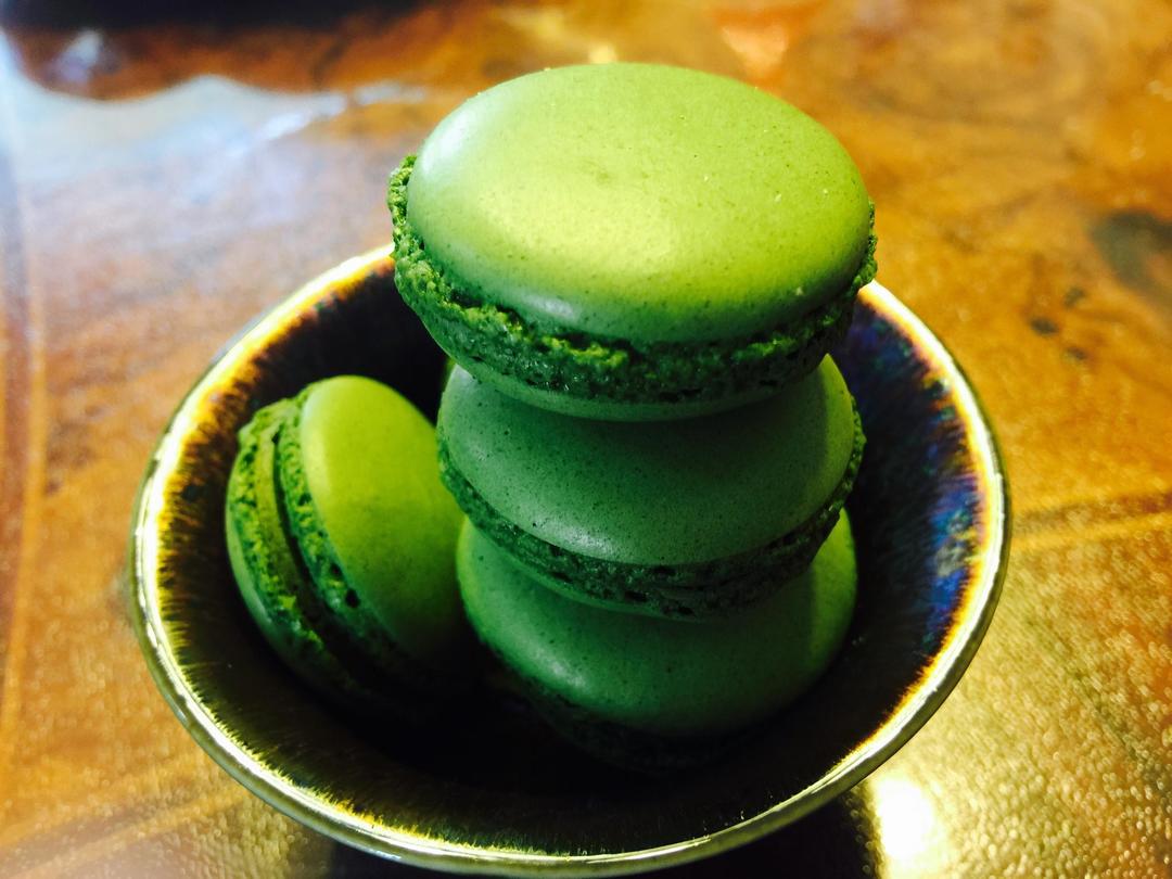 抹茶马卡龙
