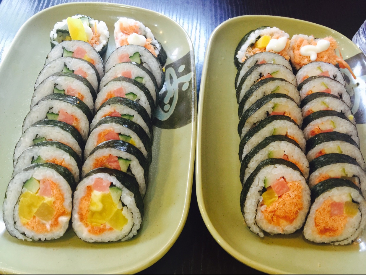 旅行中的美味。