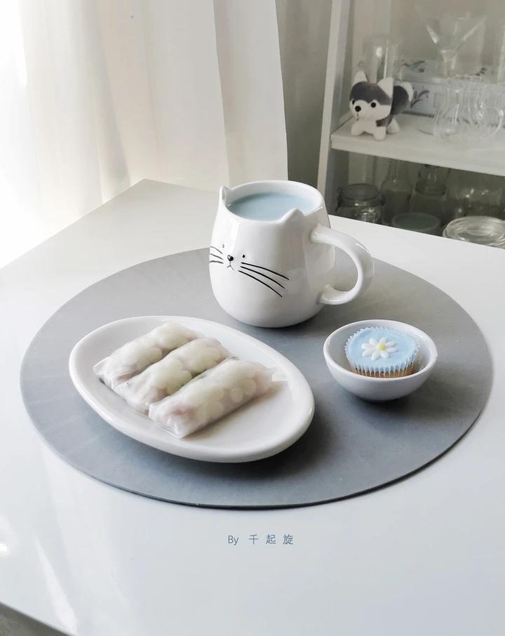 沉静安然～蓝潟湖炼乳牛奶｜梦幻又补钙