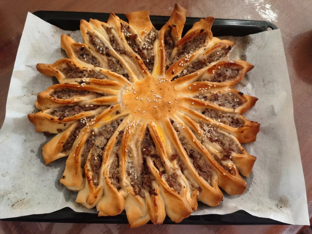 在家也能做的迪拜太阳饼