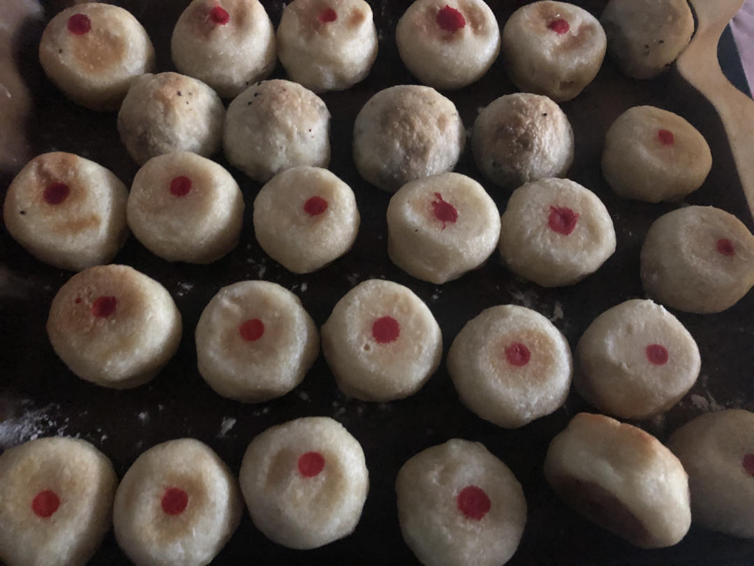 软皮绿豆饼