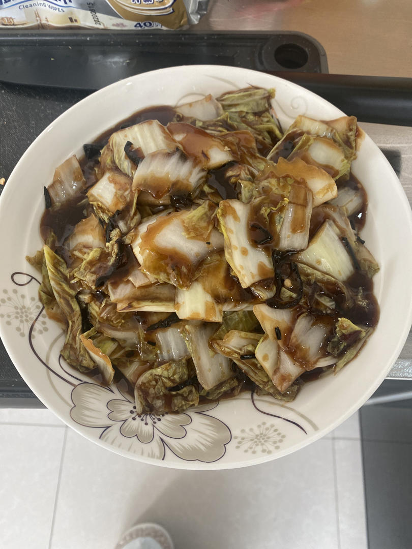 绝对好吃的醋熘白菜