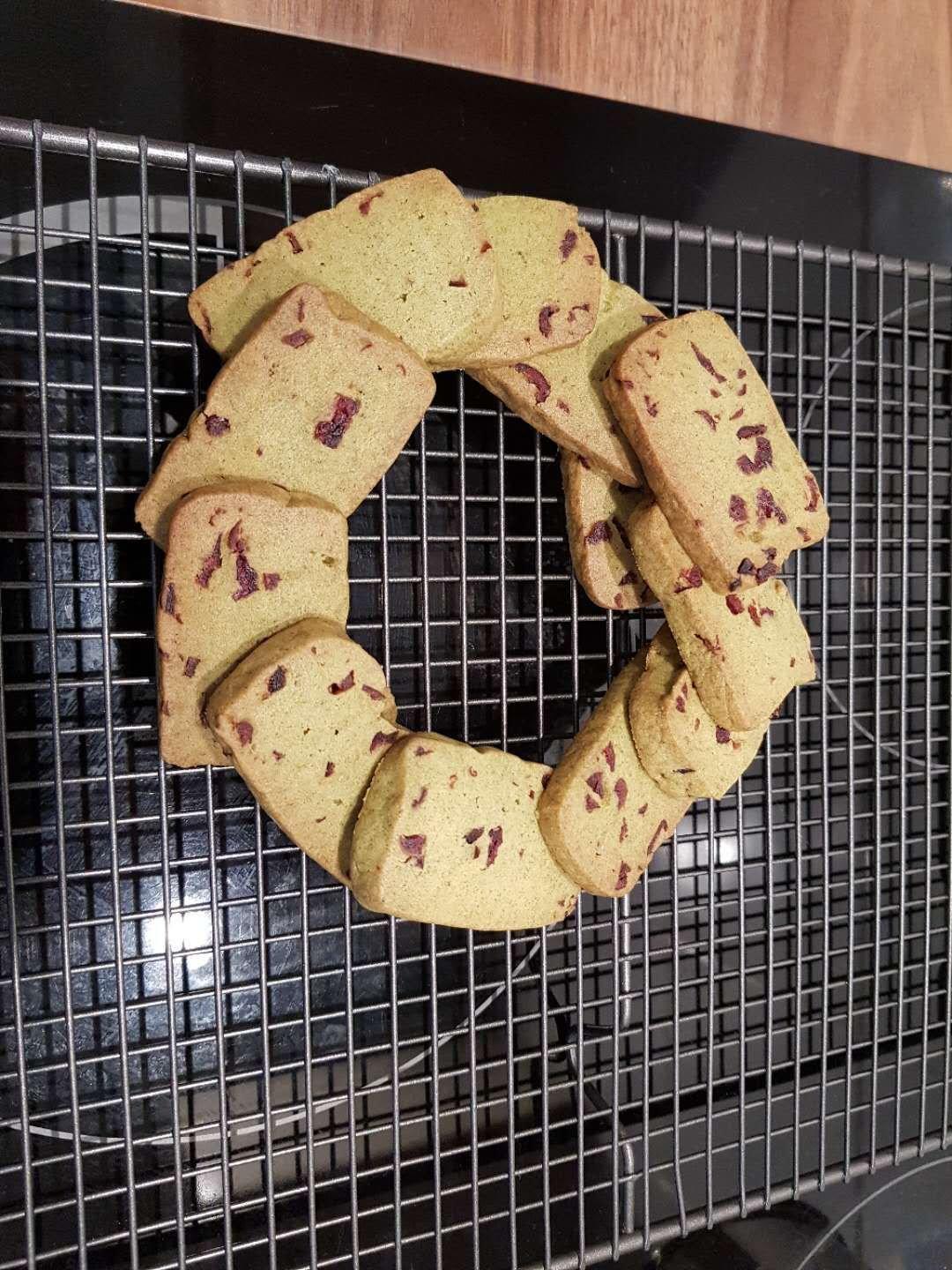 四种口味的蔓越莓曲奇
