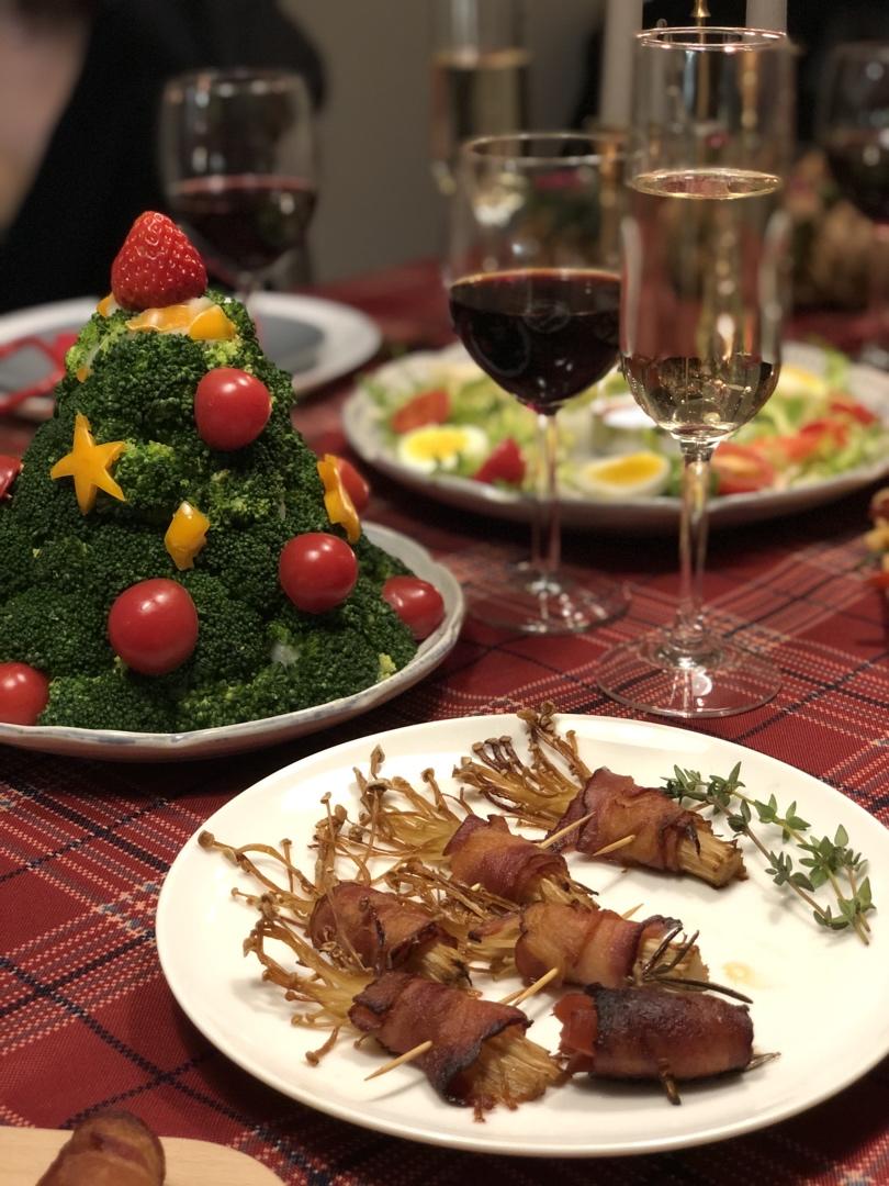 「圣诞大餐」自制圣诞树🎄～今年环保些，自己在家做棵圣诞树