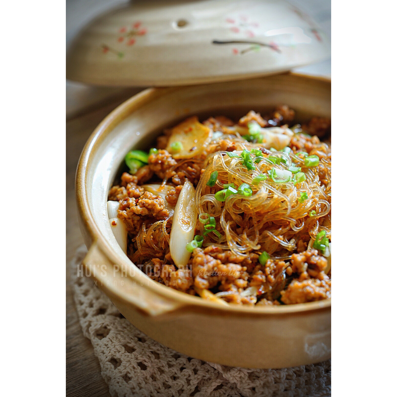 肉末茄子粉丝煲
