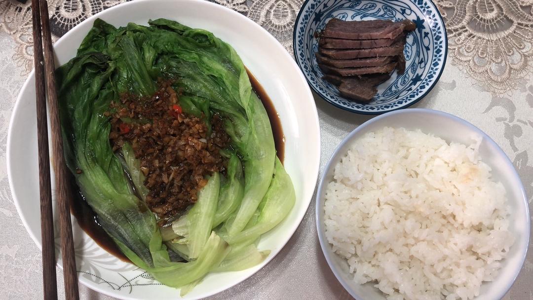 5分钟上桌的蚝油生菜