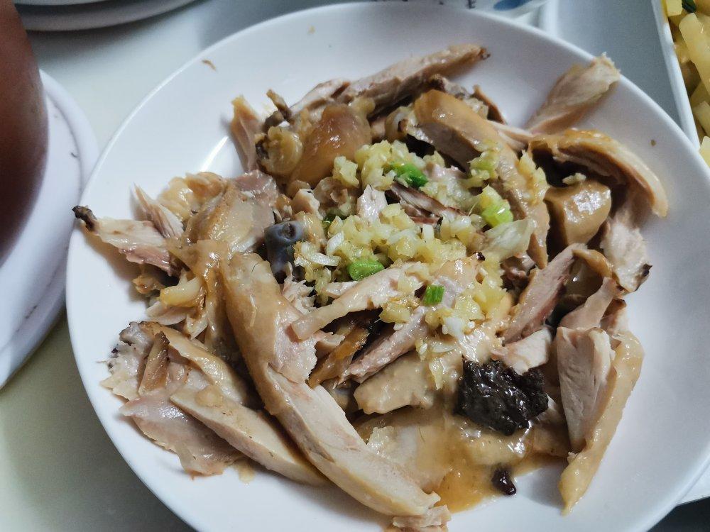 电饭煲版盐焗鸡