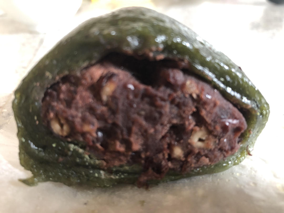 青团（艾草粉版不开裂不塌陷）