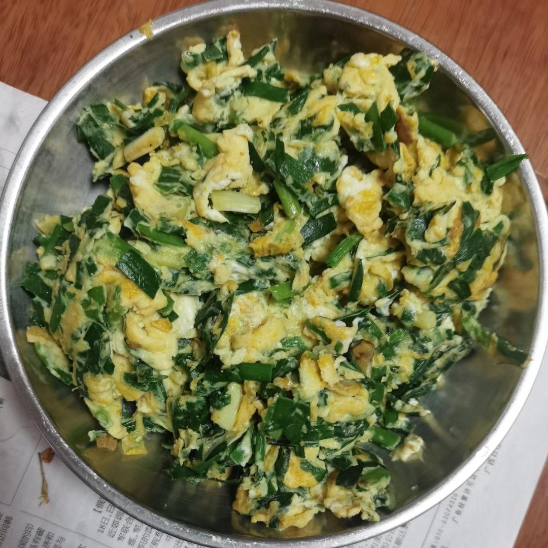 韭菜炒鸡蛋