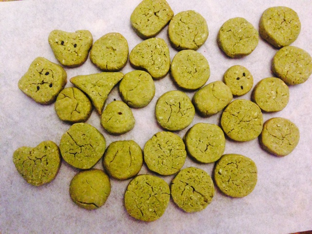 抹茶椰蓉芝士饼干