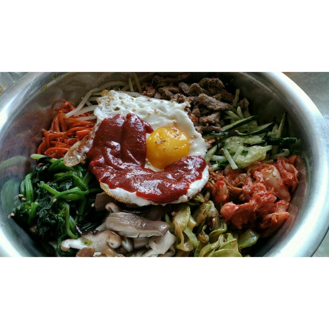 不用石锅的韩式拌饭