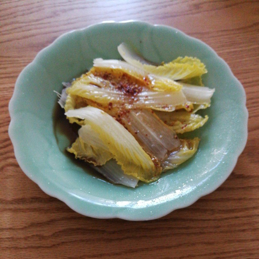 响油白菜