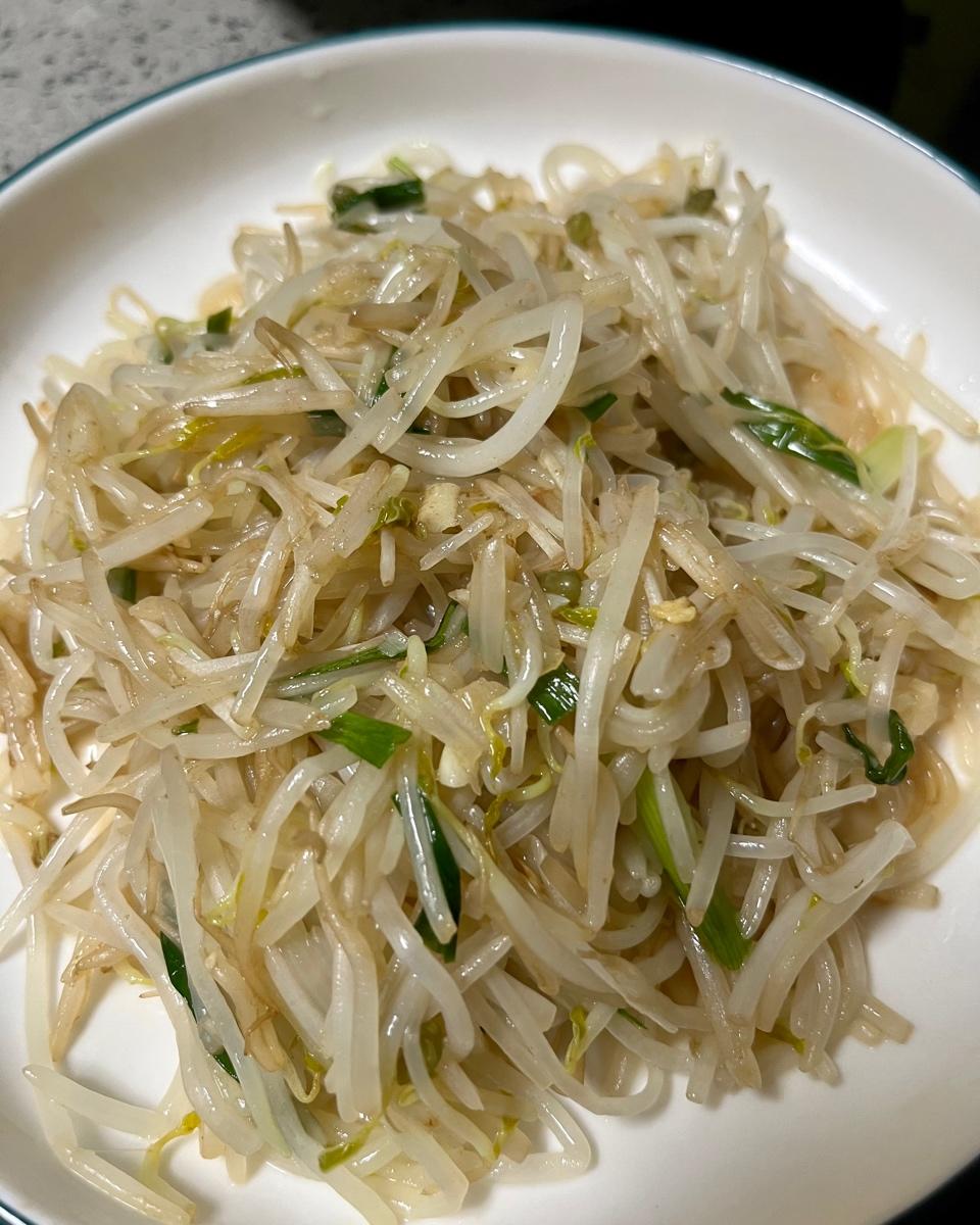 素炒豆芽菜