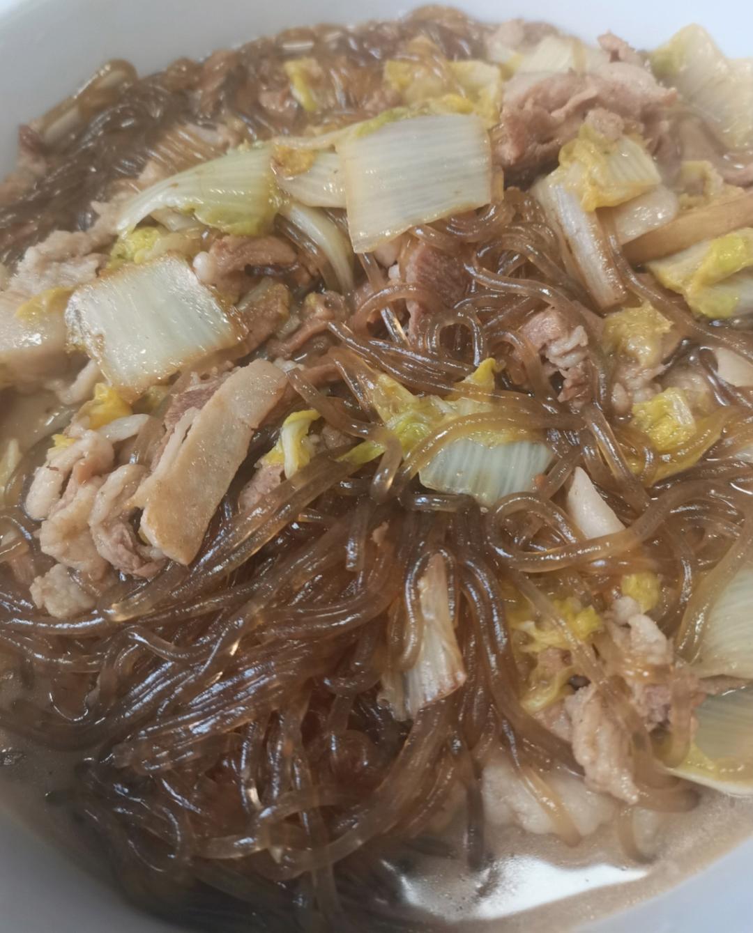 xuady做的地道东北猪肉白菜炖粉条