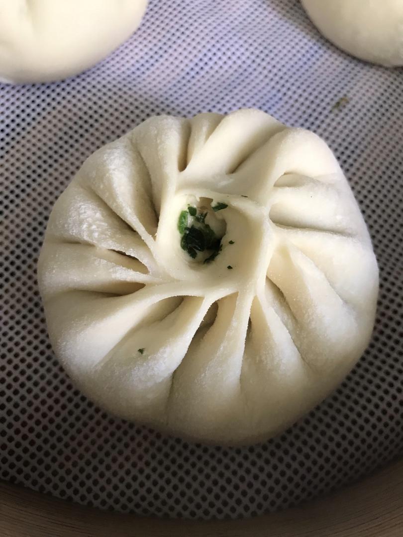 荠菜包子