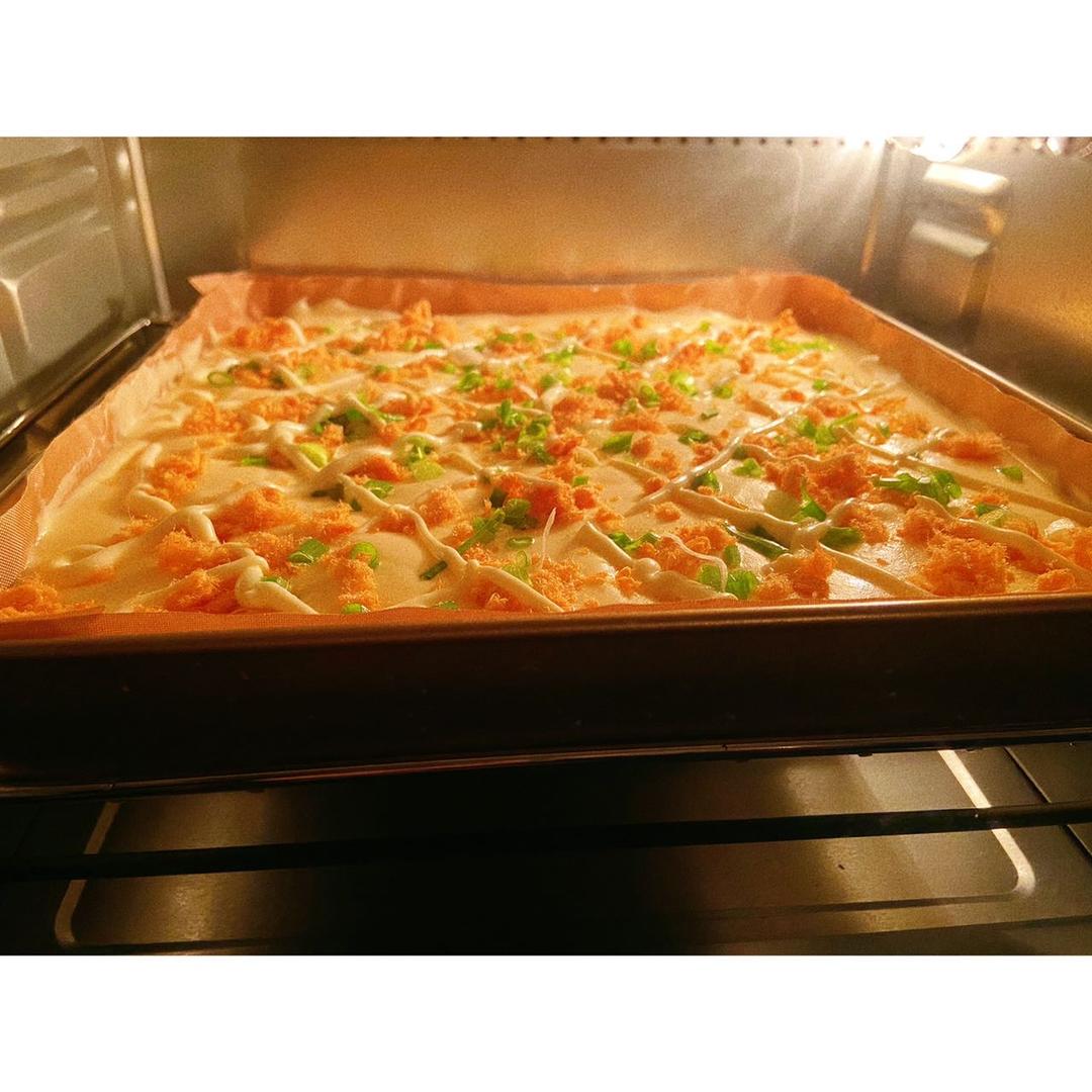 香葱肉松卷 蛋糕卷-无敌美味