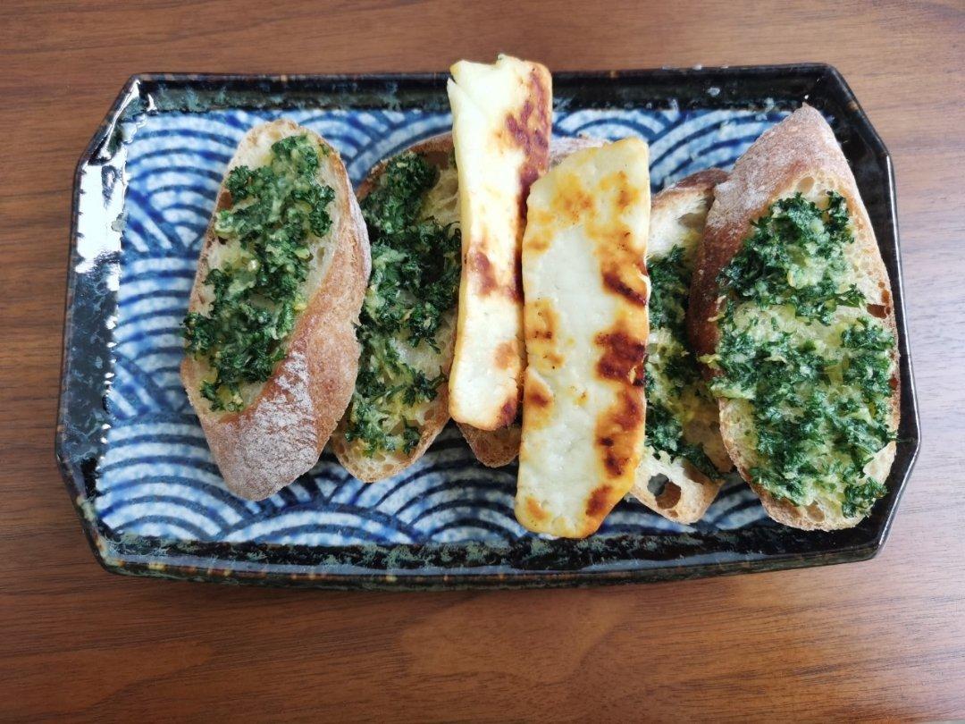 蒜香吐司条低脂橄榄油版