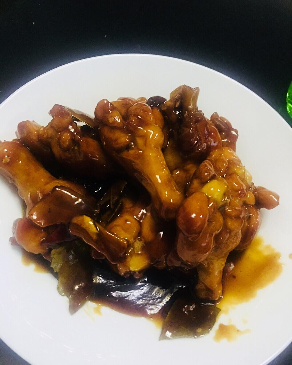 红烧鸡肘