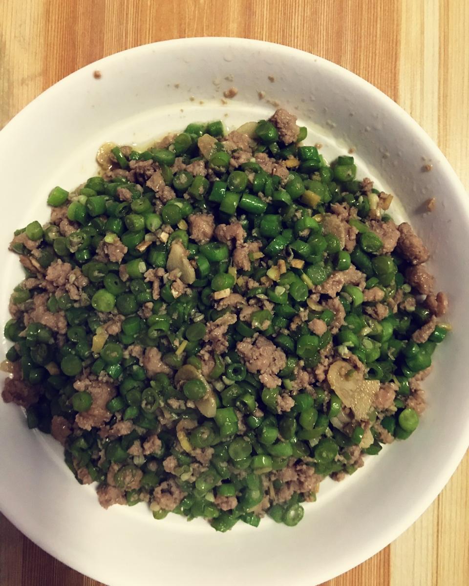 肉沫豆角下饭菜